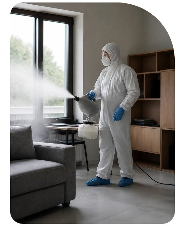 Санитарная обработка помещений в Киржаче по цене от 2578 р. | Сенат-Крж